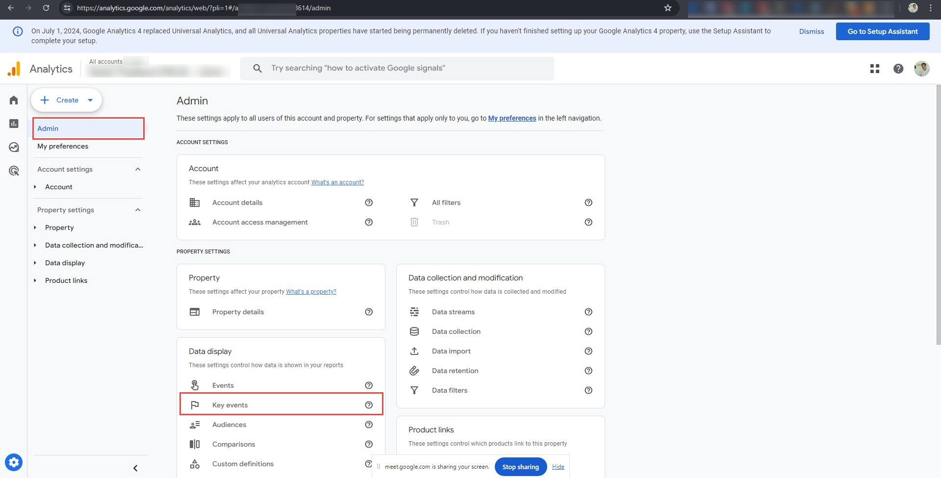 1 Google Analytics 4 - Key Event