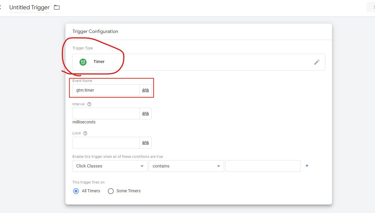 15 Trigger type Timer