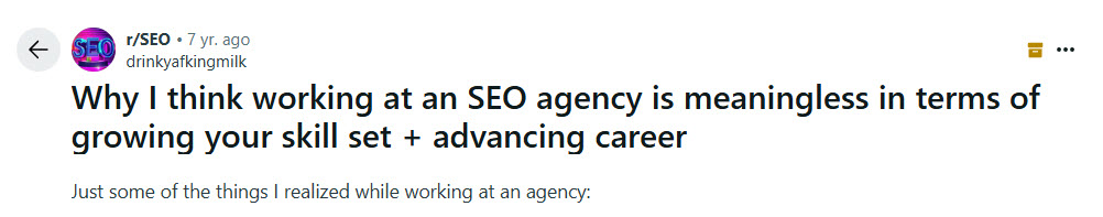 การทำงานกับ SEO Agency